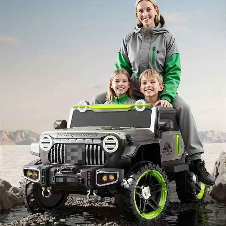 New Electric Car for Kids Electric Ride On Car 24V 4 Wheel Drive Battery Opera for 2-13 Years