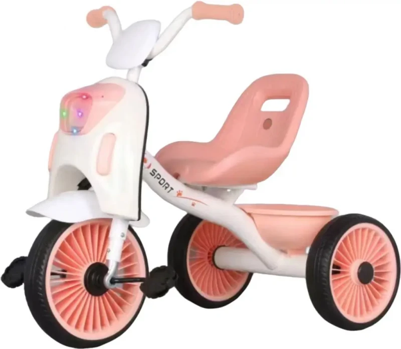New Fashion Baby 3 Wheels Tricycle Kids' Toy for 1 7 Years Old With Music and Light