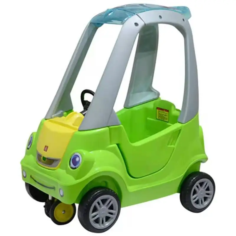 New Fashion Cute Kids Sliding Car Cozy Coupe Ride On Toy Toddler Car Push and Buggy Includes Working Doors Steering Wheel