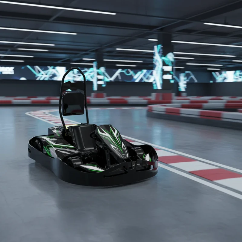 New High Quality Outdoor Amusement Park Commercial Electric Go Kart 72V 4000W Chain Drive 4 Wheels Off Road for Sale