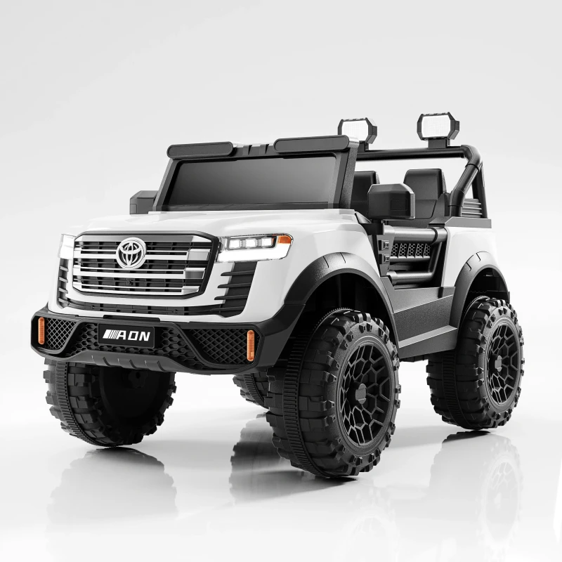 New Hot-Selling Kids Electric Car Non-Slip Tires Built-in Lights Double Doors Unisex