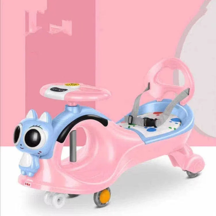 New Imported Kids' Swing Car Toy 360 Twist Car with Music and Light for 2 7 Years Kids