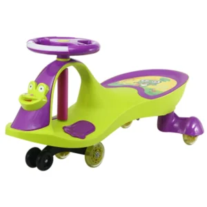 New Kids Ride on Toy Baby Swing Car eco Friend Plasma Cute Swing Car with Music and Light gosome Swing Car