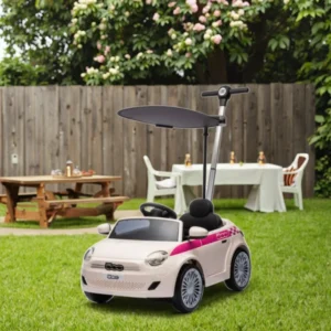 New Licensed FIAT 500 Push Car Baby Ride on Car With Music and Horn Sound