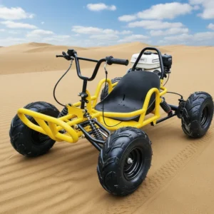 New Mini Off-Road Kart 212cc Gasoline Go-kart with Disc Brakes for Adults