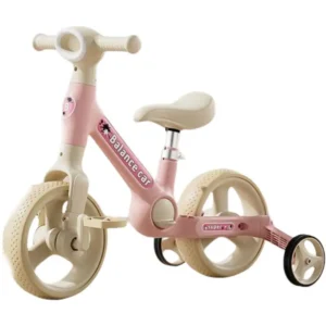 New Model 3 in 1 Eco friendly Plastic Children’s Tricycle Balance Bike Shock Absorber 3 point Harness for 1 3 Year Olds