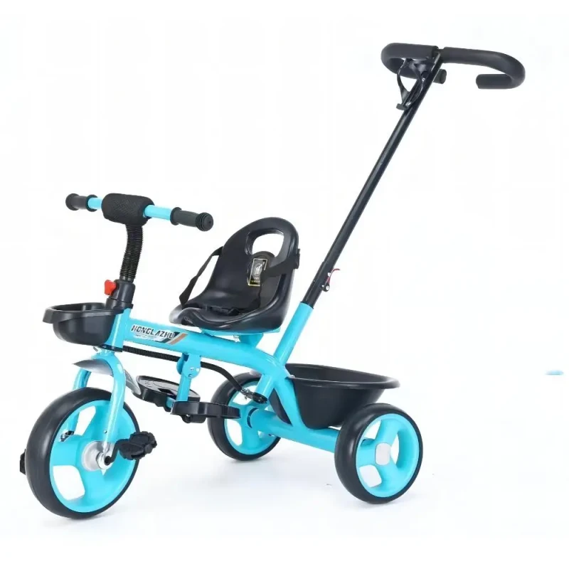 New Model 3 in 1 Fashion Kids Pedal Trike Plastic Baby Tricycle Children's Gift and Option