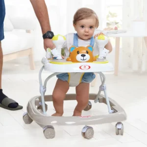 New Model Adjustable Cartoon Plastic Baby Learn to Walk Baby Walker for Kids Toddlers