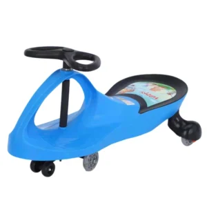 New Model Baby Swing Car with Music and Flash Wheel Good Plastic Light Toy for Kids Aged 2 4 Years