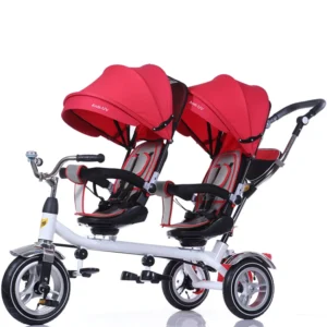 New Model Baby Tricycle Bike for UK Baby Tricycle Bike for Twins Toddler Push Along Trike