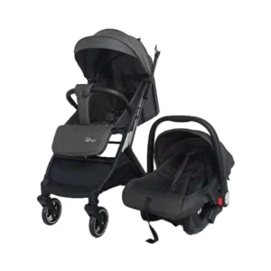 New Model CN CUBE Baby Stroller Linen Material Foldable Design Eco-friendly Features Aluminum Alloy Frame Babies