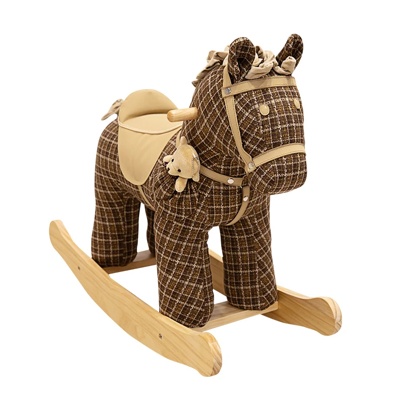 New Model Children's Rocking Horse Vintage Style Rocking Horse Children's Gift