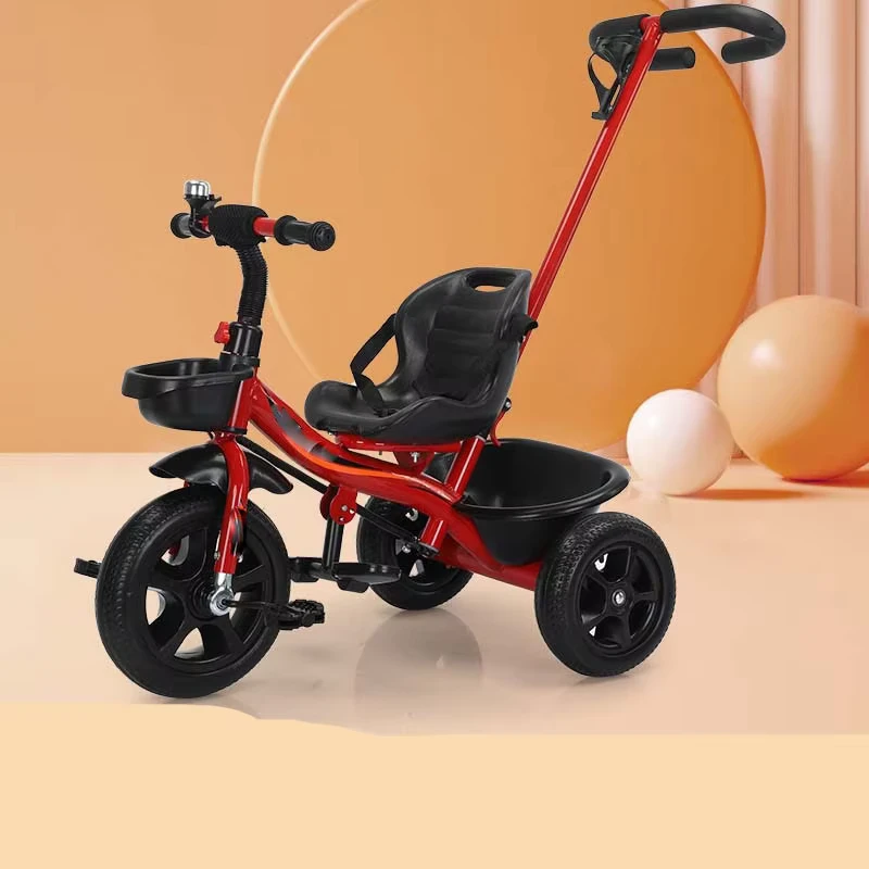 New Model Color Baby Children Tricycle Multifunctional and Lightweight with Pedals Children Tricycle