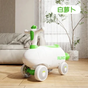 New Model Electric Plastic Children Ride-on Swing Car Cute Baby Swing Car Kids Sliding Car With Music Light