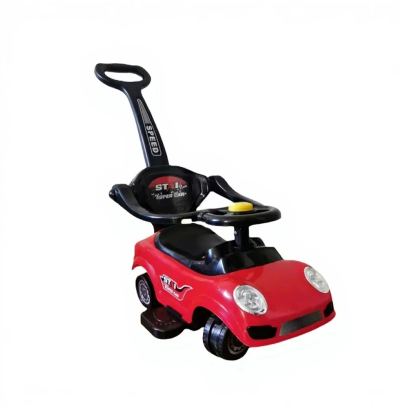 New Model Electric and Pedal Baby Car Push Bar Walkers Ride on Car for 1-6 Years Kids for Girls