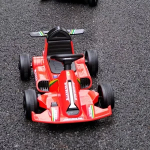 New Model Outdoor Toy Unisex 12V Battery Powered Ride on Kart Plastic Remote Control Ride on Car for Kids 2 7 Years