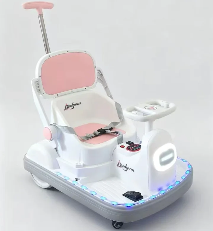 New Model Ride on Car 6V Battery Multifunctional Dining Chair Bumper Car 5 in 1 Children's Electric Toy Cars for Kids to Drive