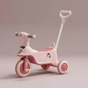 New Plastic Three Wheel Push Toddler 3 Wheel Kids Tricycle Trike Children Bike Tricycles with Music Lightning