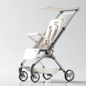 New Portable Airplane Baby Stroller Simple Folding Large Space Baby Stroller