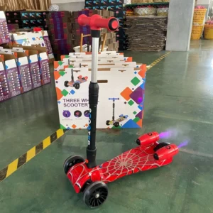 New Source Manufacturers Export Kids Scooter 3 Wheel Children Scooter with Balancing Bike for Kids