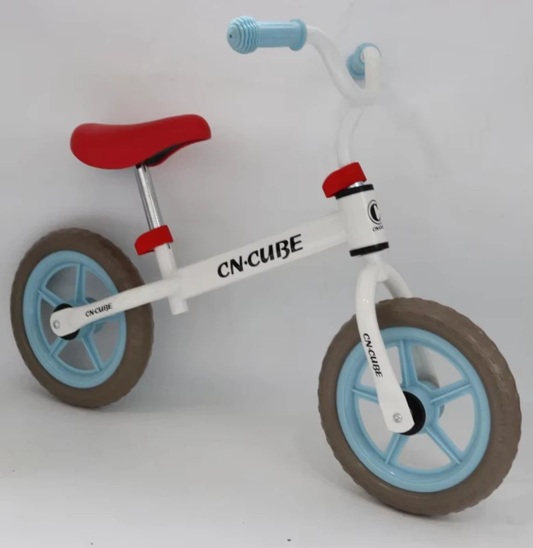 New Steel 12 Inch Children Balance Bike Saddle and Handlebar Height Can Adjustable Kids Balance Bike CE EN71
