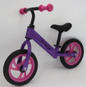 New Steel Children Balance Bike with EVA Foam Tire Saddle and Handlebar Height Can Adjustable 12 Inch Kids Balance Bike