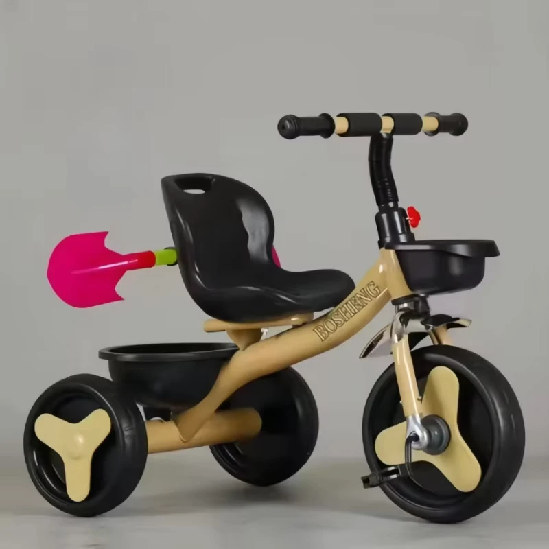 New Style Baby Tricycle for 3-5 Years Old Kids Children's 3-Wheel Tricycle with Basket Kids' Tricycle