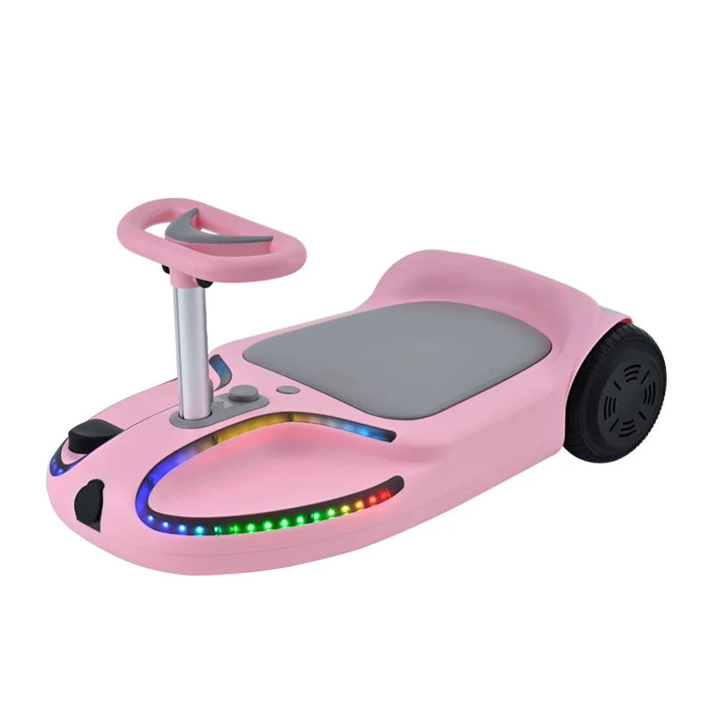 New Style Children's Magic Swing Car 130W Lithium Battery Smart Digital Electronic Waterproof Remote Control