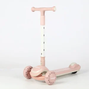 New Style Girl Kick Toy Scooter Light up Wheels and Adjustable Heights Children Foot Scooter