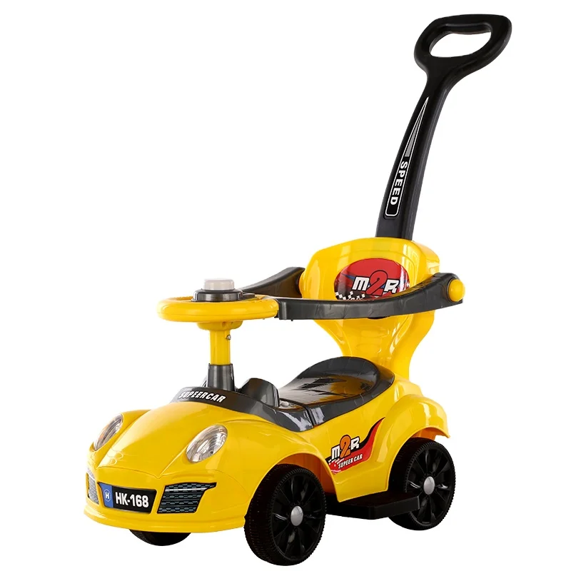 New Type Ride on Car with Push Handle Kids Outdoor Baby Swing Car