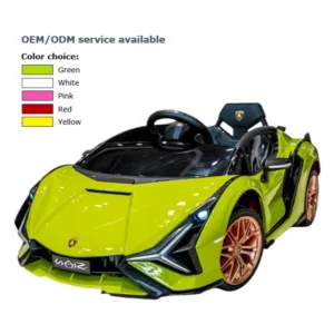 New Unisex Kids Electric Ride on Car With 4 Wheels Plastic Ride On Toy Car for Kids to Drive