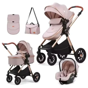 Newborn Baby Prams Stroller 3 in 1 Car Seat Strollers Walkers Carriers Travel Wagon Baby Stroller With Car Seat for Baby Toddler