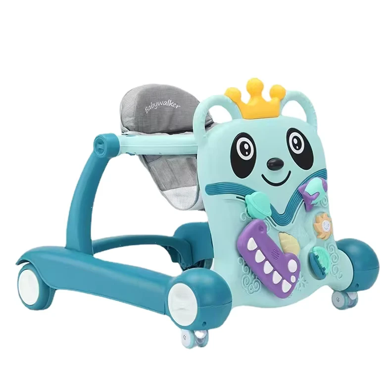 Newborn Boys Girls Folding Music Strollers Carriers with Wheels and Seat Kids Roller Baby Walker
