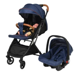 Newborn Infant Car Seat and Car Seat Luxury Stroller Baby Stroller Travel System Stroller 2 in 1 Adjustable