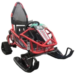 Newest 500W 48V Electric Go Kart Snow Buggy with Steel ABS Construction and 35-45km Range
