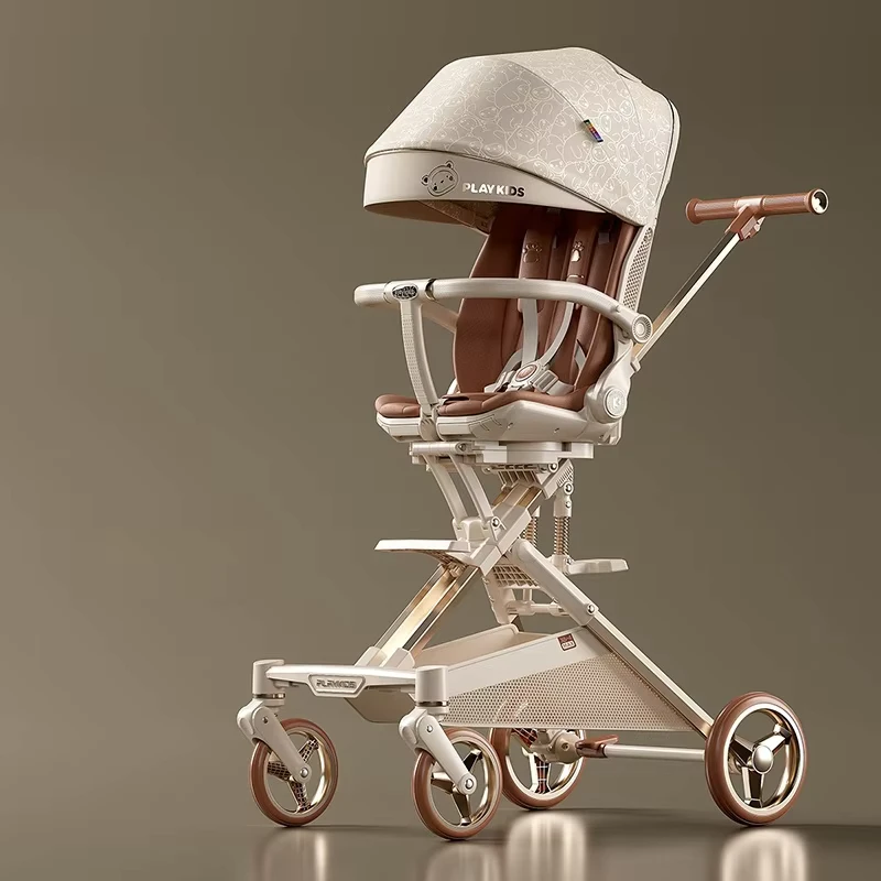 Newly Designed High Landscape Stroller 360 Degree Rotation Function Multi Functional Baby Stroller Luxury Baby Stroller