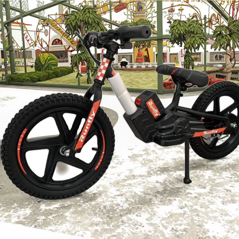 No Pedal Outdoor Sliding Exercise Walking Children 16 Inch Wheel Children's Balance Bicycle Electric Balance Bike for Kids