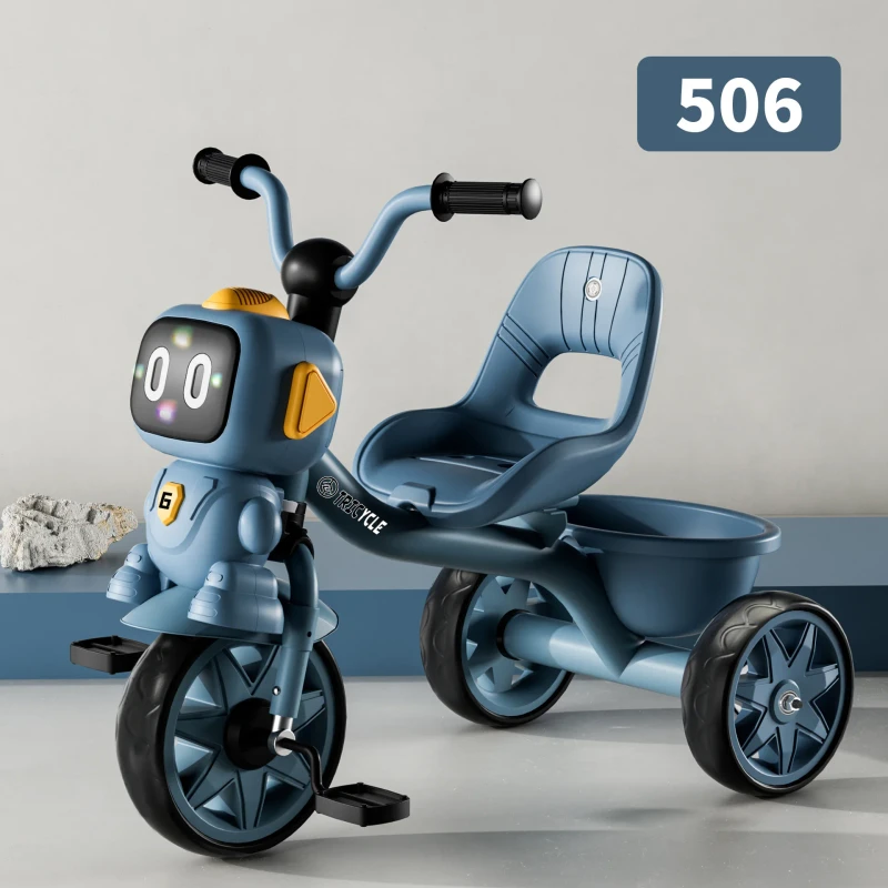 No Sharp Parts Fun Baby Balance Bike Toy for 2 Year Old Boys Girls Gift Toddler Tricycle 1-3 Year Old with Pedal