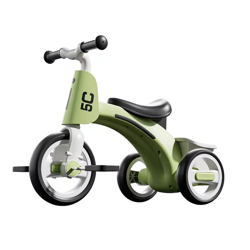 Non Slip Foam Wheel Kids Tricycle Plastic Body Lightweight for Baby Birthday Gift Ride on Toy Children Tricycle