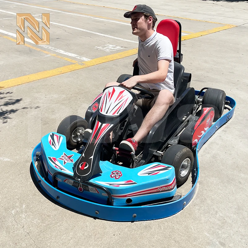Nova Rides 200cc Gas Powered Go Kart for Adults High Speed Racing Gokart Gasolina Rear Disc Brake Adult Gas Go Kart