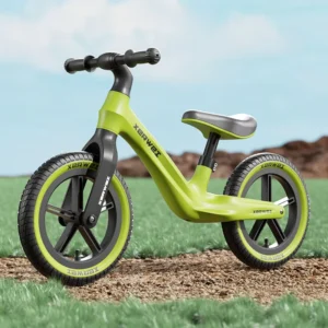 Nylon Frame Balance Bike for Kids 12 Inch Pneumatic Tire Suitable for 2 6 Years Old Children Balance Bike