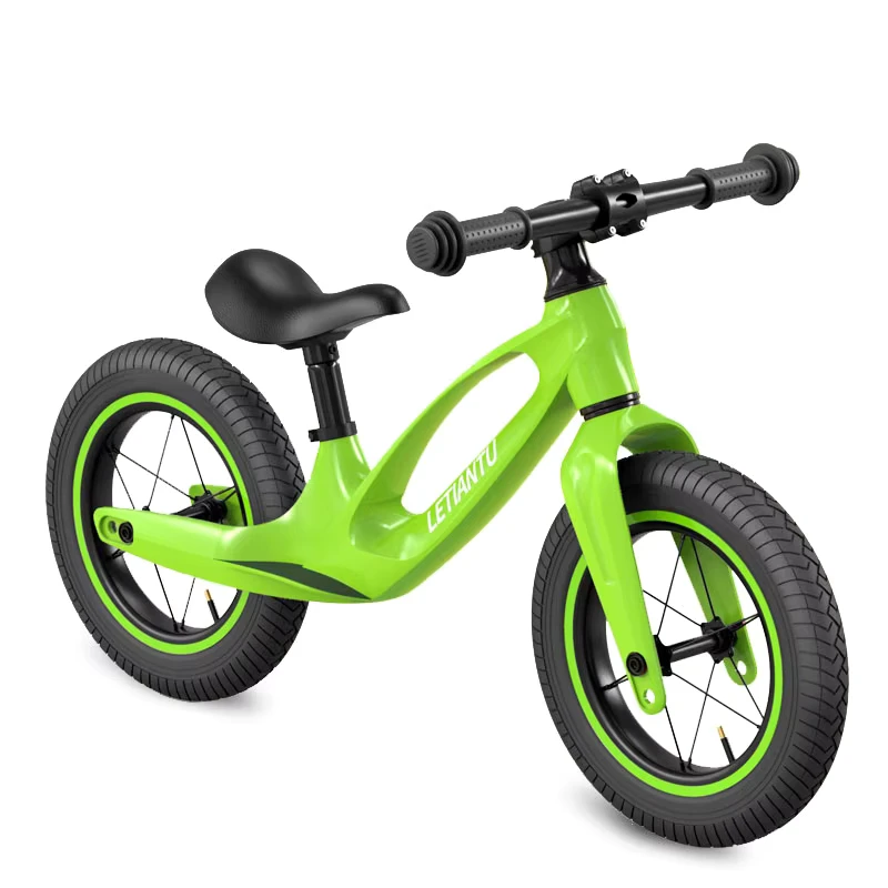 OEM Balance Bicycle Kids Balance Bike with 12 Inch Magnesium Bike Rubber Pneumatic Tire Adjustable Seat