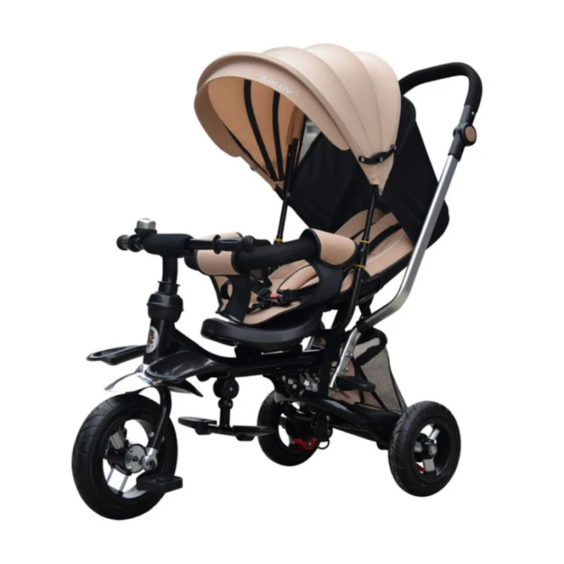 OEM Custom 1 to 6 Years Baby Child Baby Stroller Tricycle Tricycle Kids Children Tricycles 3 in 1 Kids Trike