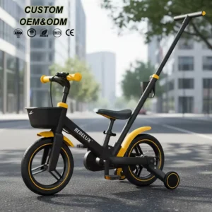OEM Custom BEBELUX 5IN1 12 Inch Children Bicycle Kids Exercise Kids Balance Bikes with Training Wheels