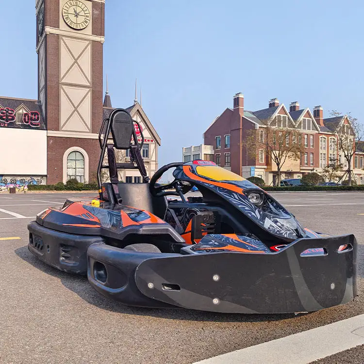 OEM Custom Single Seat High-Performance Dual Drive Electric Go Kart for Adult for Family Entertainment Centers