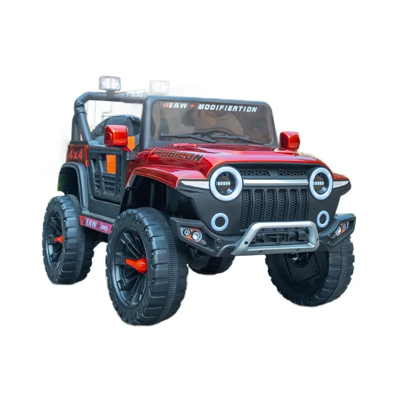 OEM Customized 12V Electric Ride-on Car for Kids 10 Years Old and Above 2 Leather Seater UTV with Remote Battery-Powered