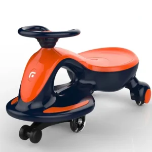 OEM Electric Swing Car Ride on Swing Wiggle Car for Child Blue Kids Children’s Swing Plasma Car 360 Rotation