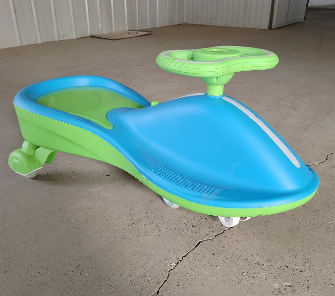 OEM Kids Swing Car 360° Rotation Ride on Swing Wiggle Car for Kids to Drive