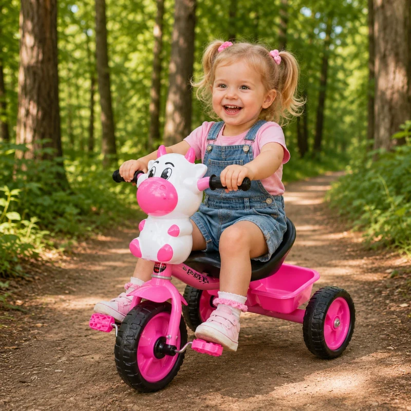 OEM Kids Tricycle, Baby Tricycle Manufacturer, 3 in 1 Toddler Trike with Music and Light