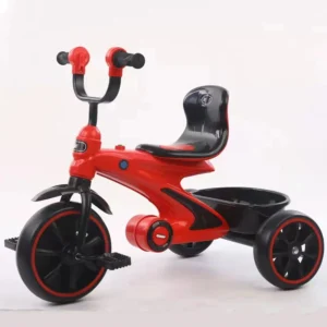 OEM New Design Kids Tricycle With Music Colorful Lights RC Lovely Baby Tricycle Girl Boy Child 3 Wheel China Tricycle for Kids